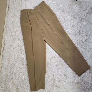 SOLD Josephine Chaus Pants Size 10 Silk Tailored Business Casual Quiet Luxury
